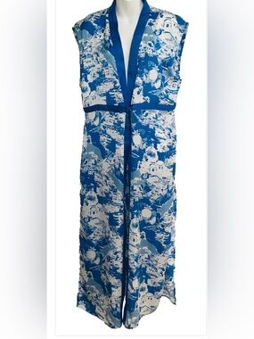 G By GIULIANA Amalfi Print Chiffon DUSTER M